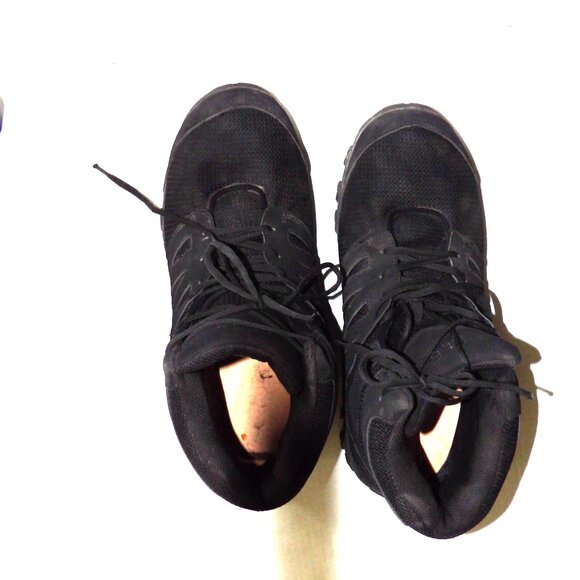 MT. Emey Black Lace-Up Walking Shoes Men's 14 - Picture 6 of 7